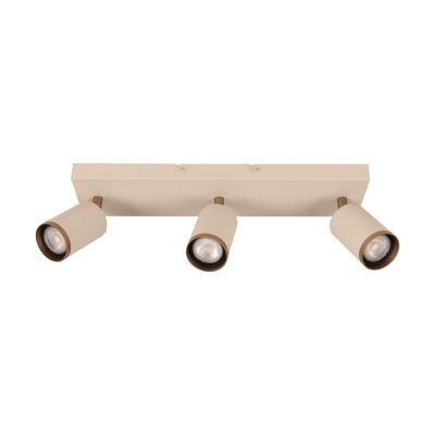 Lucide REGINA - Ceiling spotlight - 3xGU10 - Taupe